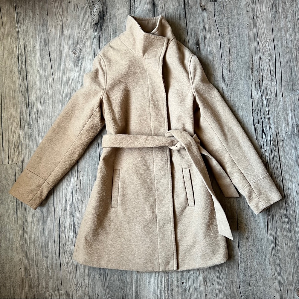 Old Navy | Maternity Funnel Neck Coat